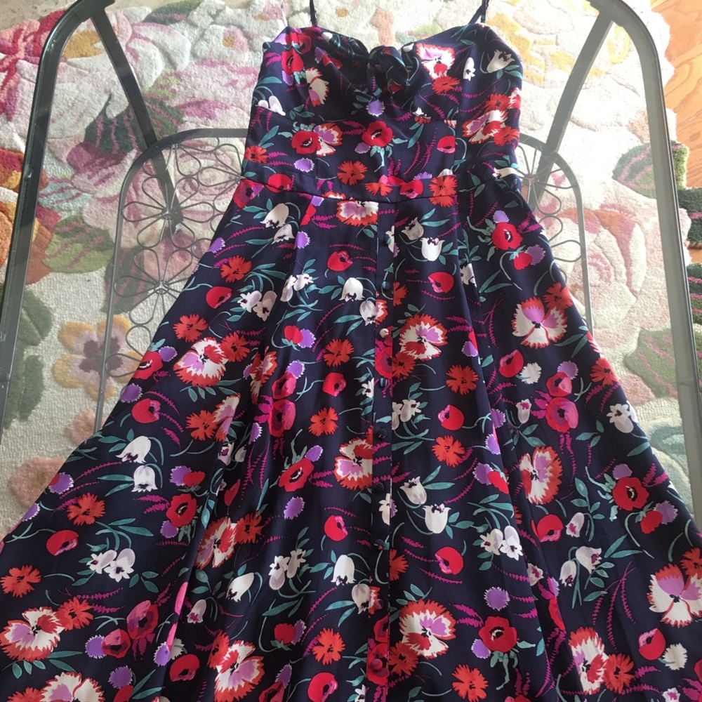 Anthropologie Yumi Kim Floral Midi Dress New